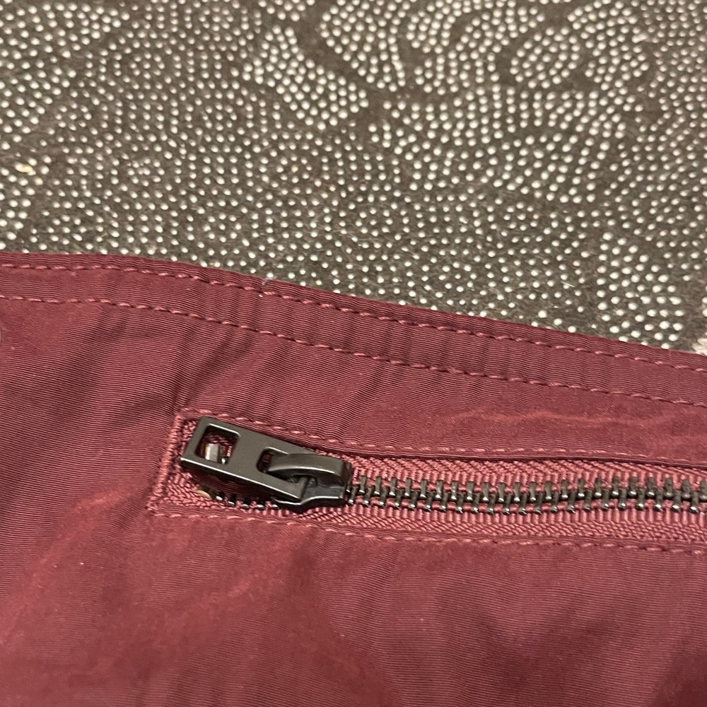 Ava & Viv Hooded Trench Coat in Deep Wine - Picture 9 of 14